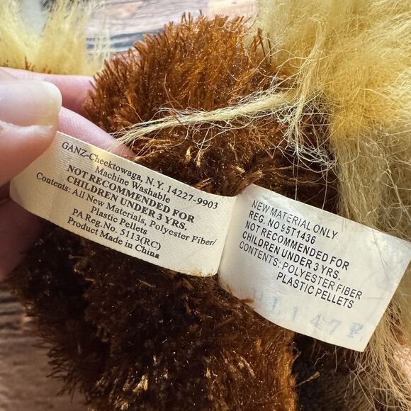 GANZ Webkinz Lil' Kinz Horse HS103 Plush Collectible Stuffed Animal Farm Toy - Picture 9 of 10